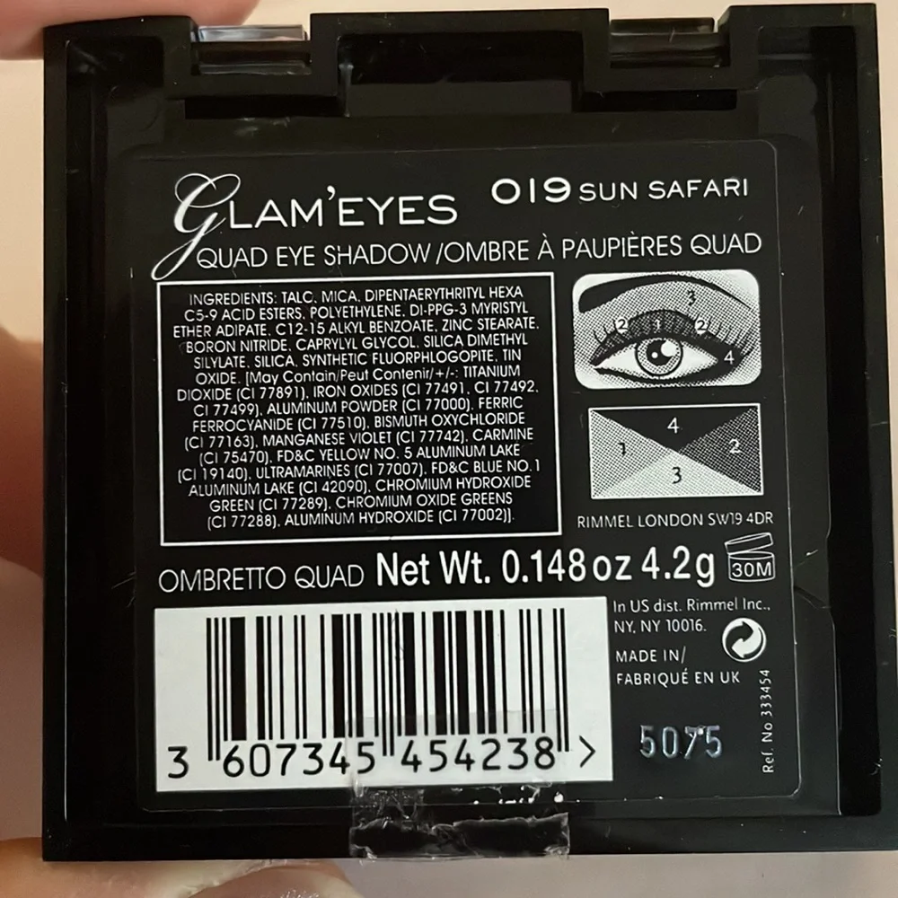 Rimmel London 019 Sun Safari Eyeshadow